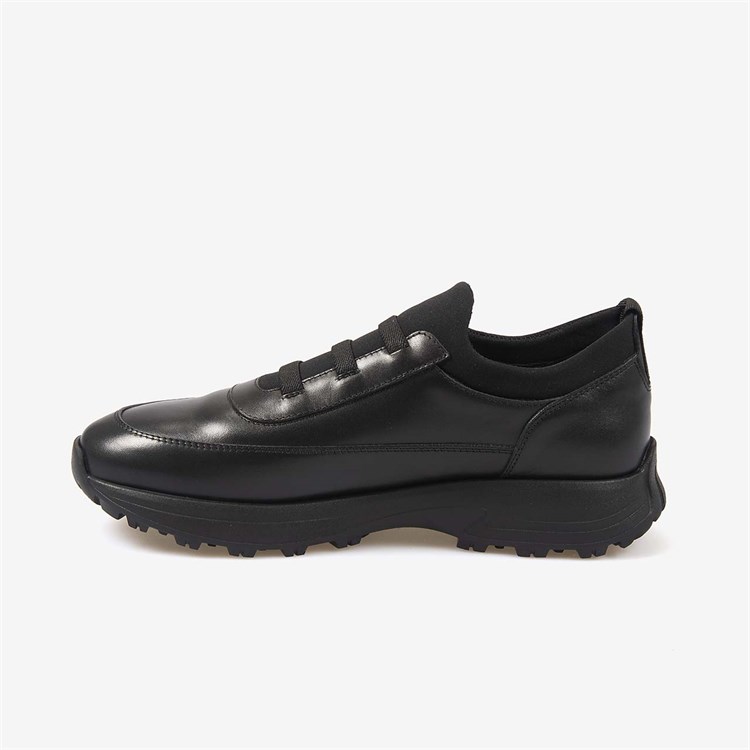 Mocassini Erkek Hakiki Deri Eva Taban Bağcıksız Lastik Detaylı Spor & Sneaker Ayakkabı 97945