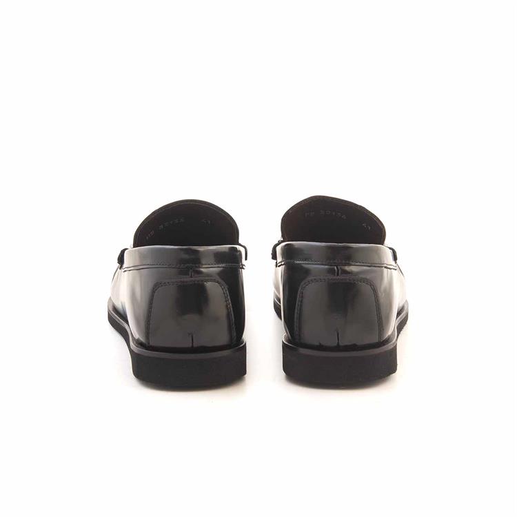 Mocassini Erkek Açma Deri Eva Taban Siyah Loafer Konforlu Ayakkabı