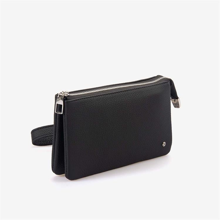 Mocassini Erkek Siyah El Çantası 693