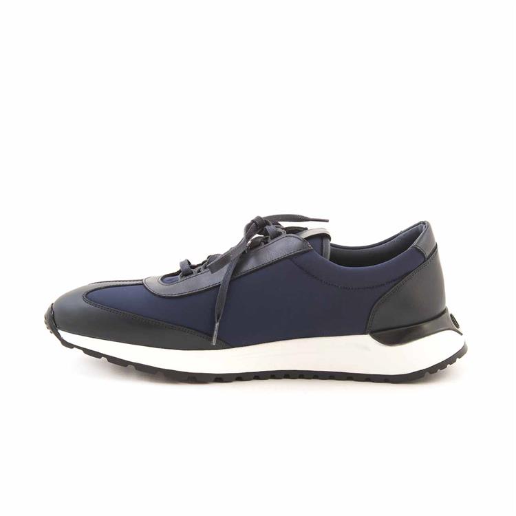 Mocassini Erkek Hakiki Deri Kauçuk Taban Lacivert Spor & Sneaker Ayakkabı