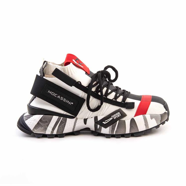 Mocassini Erkek Tekstil Beyaz Spor & Sneaker Ayakkabı