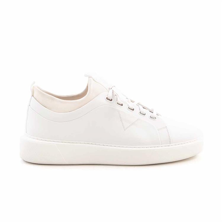 Mocassini Erkek Hakiki Deri Eva Taban Beyaz Spor & Sneaker Ayakkabı