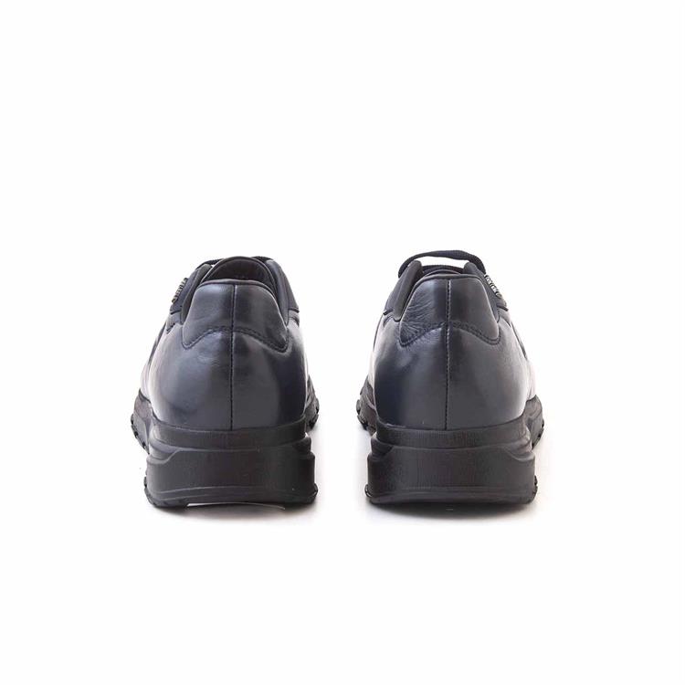 Mocassini Erkek Hakiki Deri Kauçuk Taban Lacivert Spor & Sneaker Ayakkabı