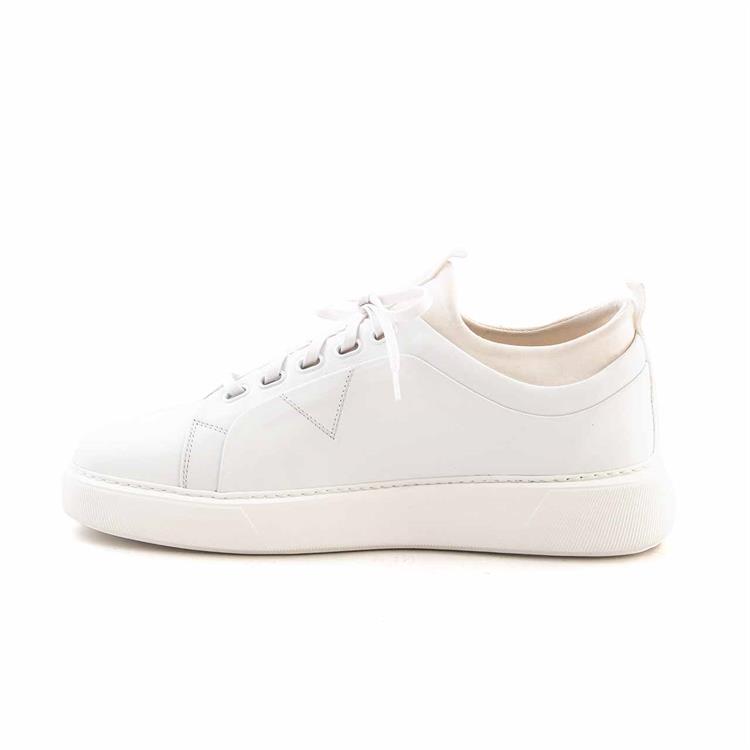 Mocassini Erkek Hakiki Deri Eva Taban Beyaz Spor & Sneaker Ayakkabı