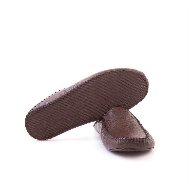 Mocassini Erkek Kahverengi Terlik Terlik