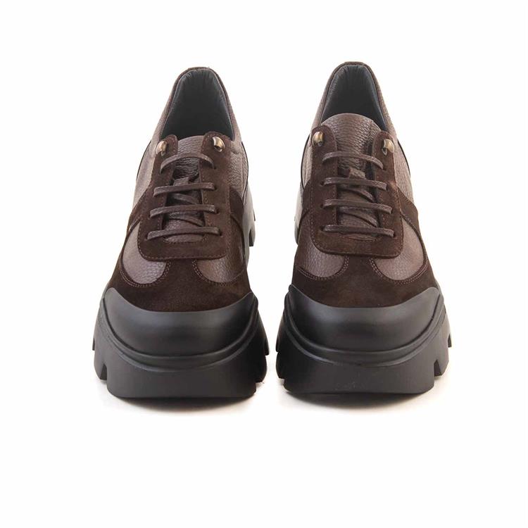 Mocassini Gold Erkek Hakiki Deri Eva Taban Kahverengi Günlük Ayakkabı