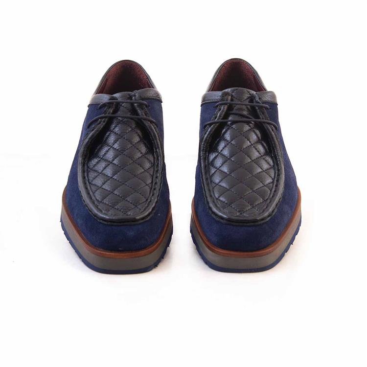 Mocassini Gold Erkek Hakiki Deri Eva Taban Lacivert Günlük Ayakkabı