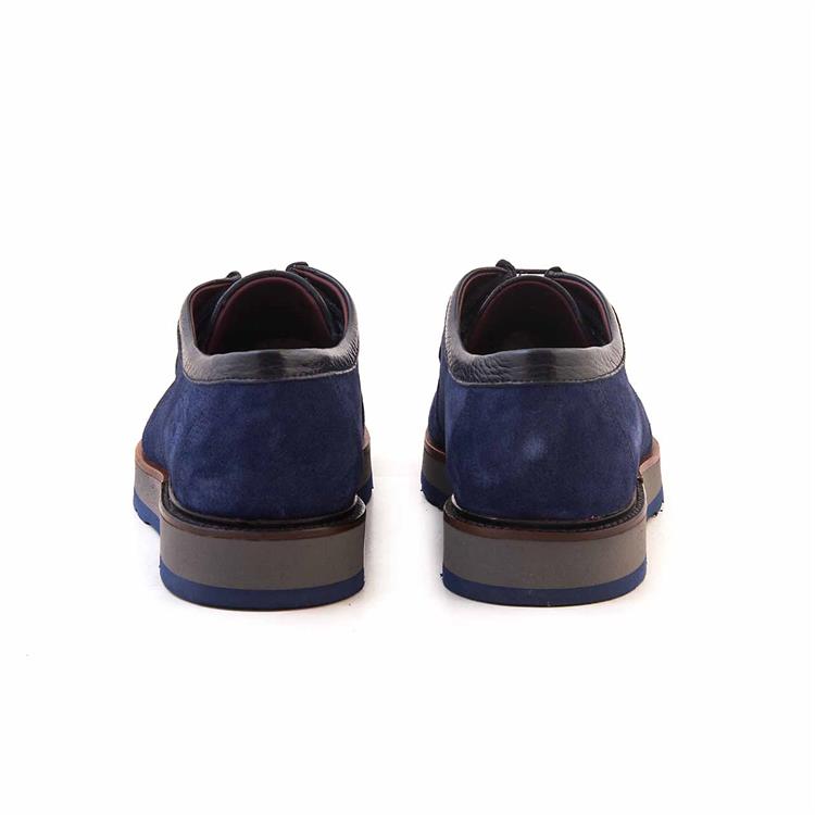 Mocassini Gold Erkek Hakiki Deri Eva Taban Lacivert Günlük Ayakkabı