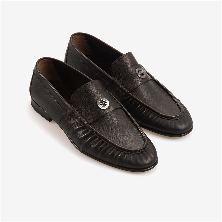 Mocassini Gold   Erkek Loafer A9125