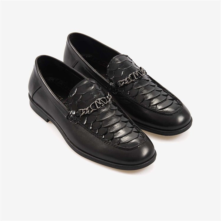 Mocassini Gold   Erkek Loafer A9215