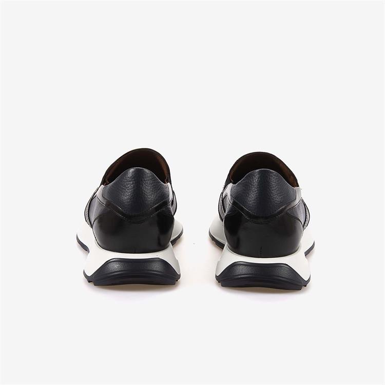 Mocassini Gold Hakiki Deri Erkek Spor & Sneaker Siyah-Lacivert Ayakkabı 73702