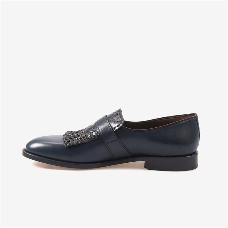 Mocassini Hakiki Deri Erkek Klasik Tokalı Ayakkabı 7245