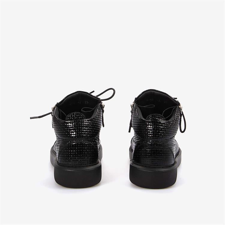 Mocassini Hakiki Deri Erkek Siyah Bot S5