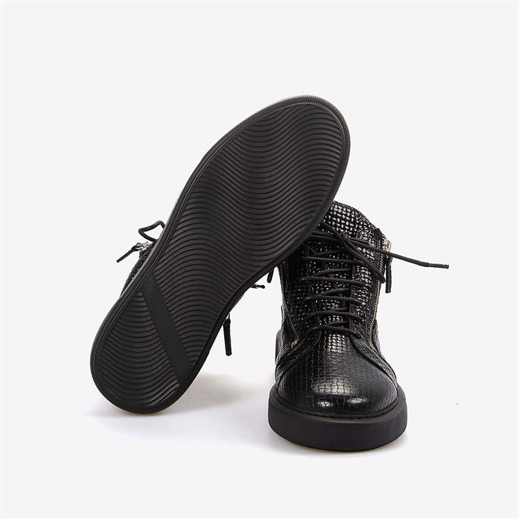 Mocassini Hakiki Deri Erkek Siyah Bot S5