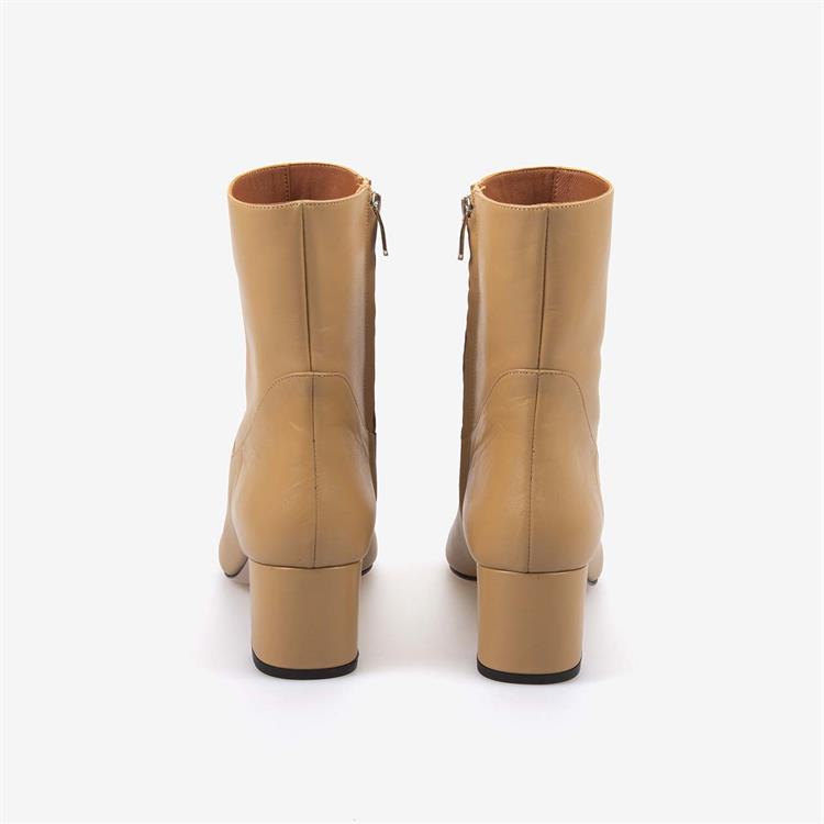 Mocassini Hakiki Deri Kadın Bot M103