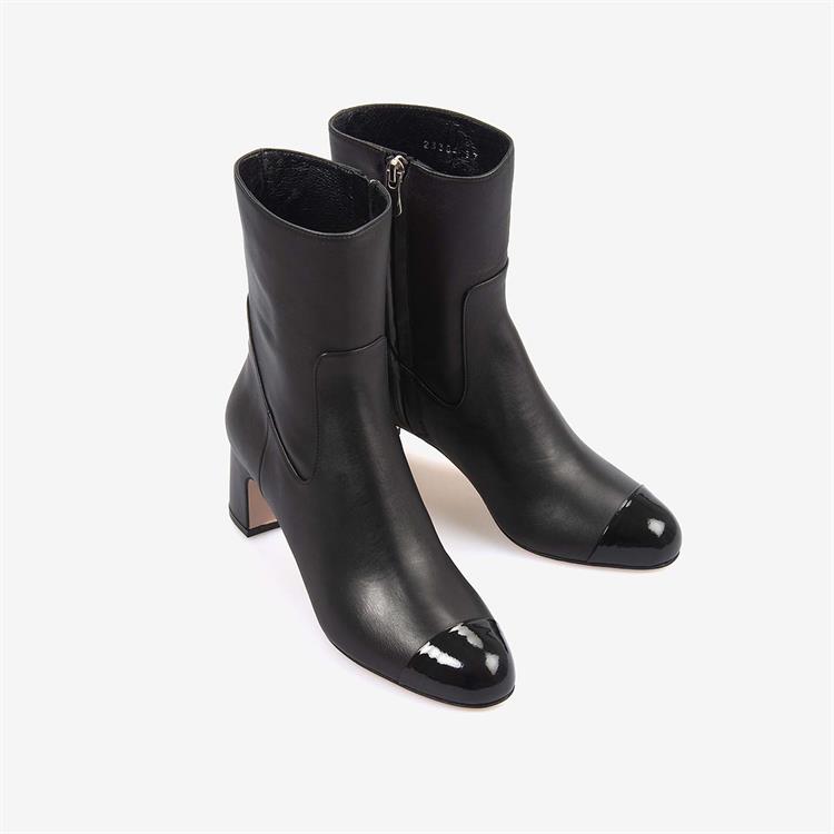 Mocassini Hakiki Deri Kadın Bot M103