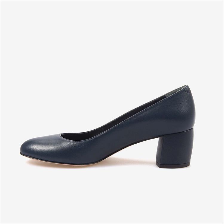 Mocassini Hakiki Deri Kadın Günlük Topuklu Ayakkabı 73832