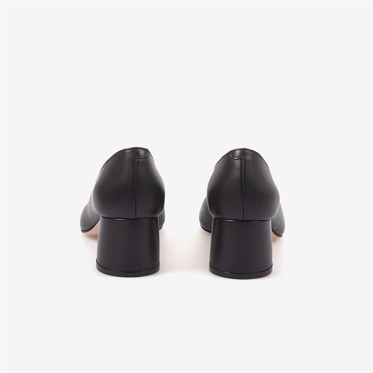 Mocassini Hakiki Deri Kadın Günlük Topuklu Ayakkabı 73832