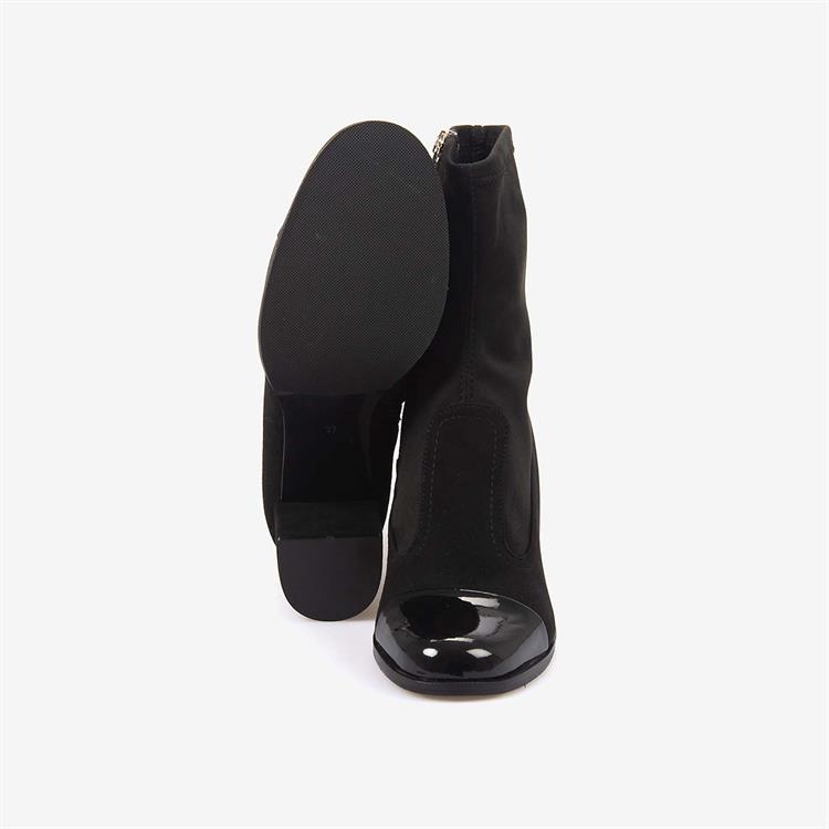 Mocassini Hakiki Deri Kadın Süet Bot 9209-21