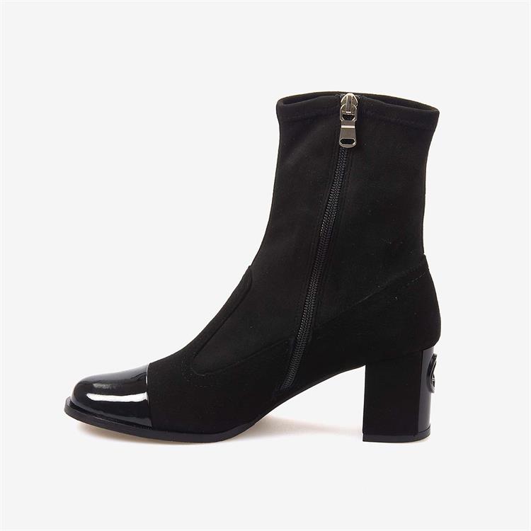 Mocassini Hakiki Deri Kadın Süet Bot 9209-21