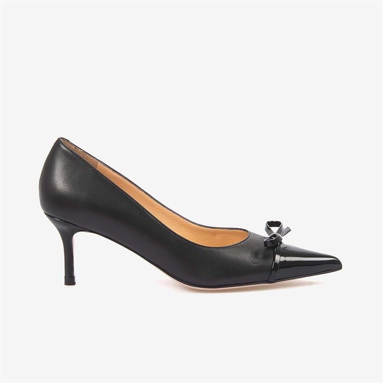 Mocassini Hakiki Deri KadınTopuklu Ayakkabı 585006