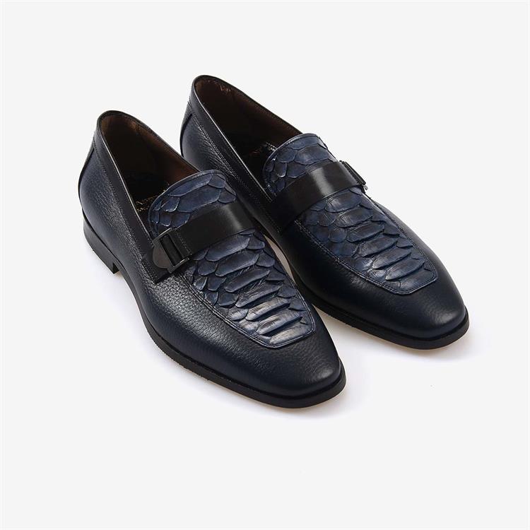 Mocassini Hakiki Geyik Derisi Erkek Klasik Ayakkabı 9111