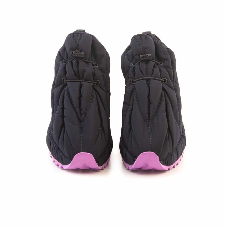 Mocassini Kadın Hakiki Deri Eva Taban Mavi Günlük Bot