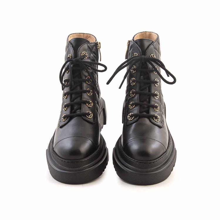 Mocassini Kadın Hakiki Deri Eva Taban Siyah Günlük Bot