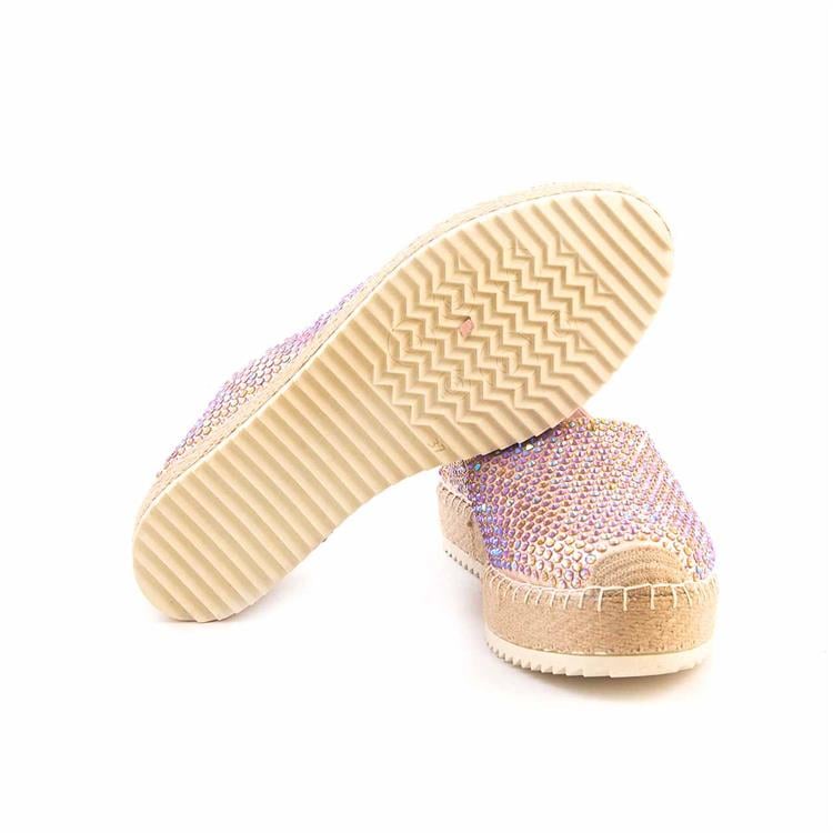 Mocassini Kadın Hakiki Deri Microlight Taban Gül Kurusu Günlük Espadril