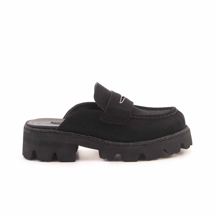 Mocassini Kadın Hakiki Deri Eva Taban Siyah Günlük Ayakkabı