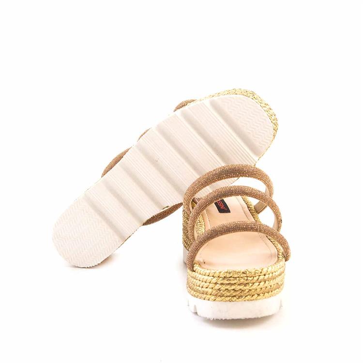 Mocassini Kadın Hakiki Deri Eva Taban Bej Terlik Terlik