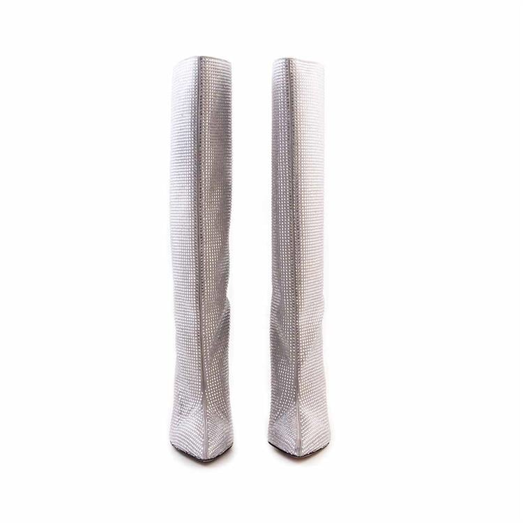 Mocassini Kadın Hakiki Deri Microlight Taban Lame Renk Günlük Çizme