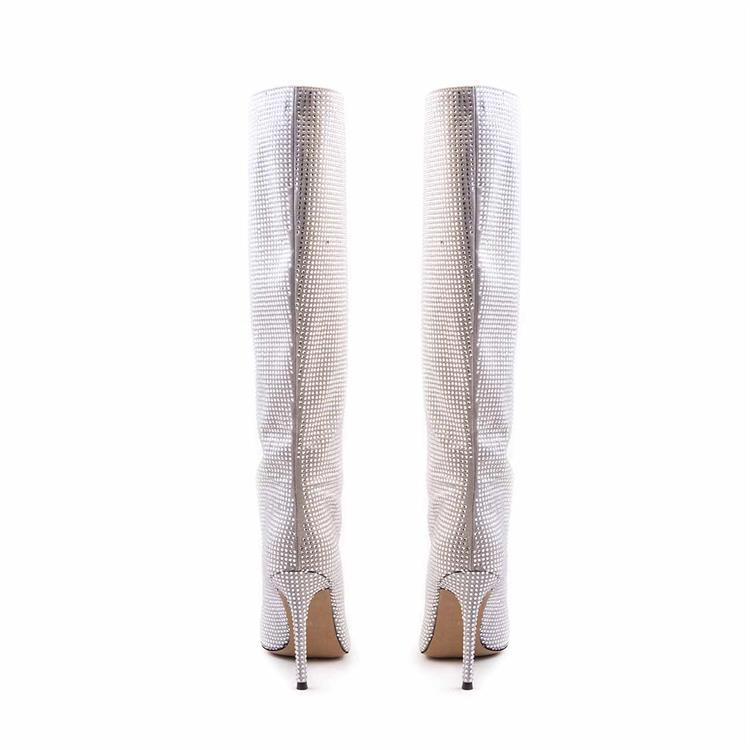 Mocassini Kadın Hakiki Deri Microlight Taban Lame Renk Günlük Çizme