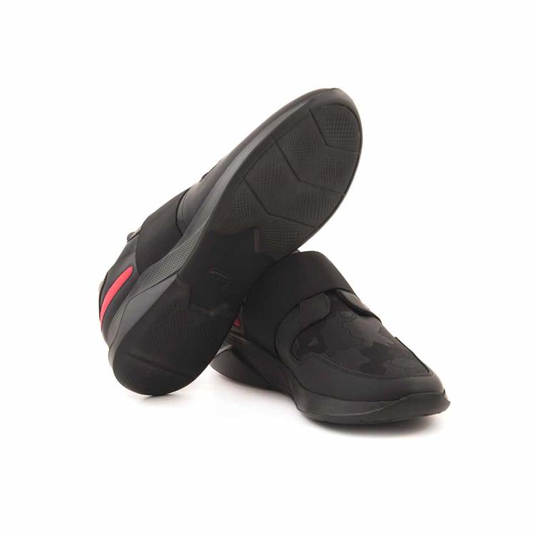 Mocassini Erkek Hakiki Deri Kauçuk Taban Siyah - Gri Spor & Sneaker Ayakkabı