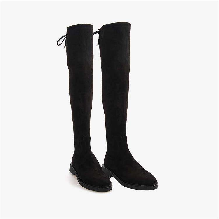 Mocassini Strech Diz Üstü Kadın Çizme 5720-72