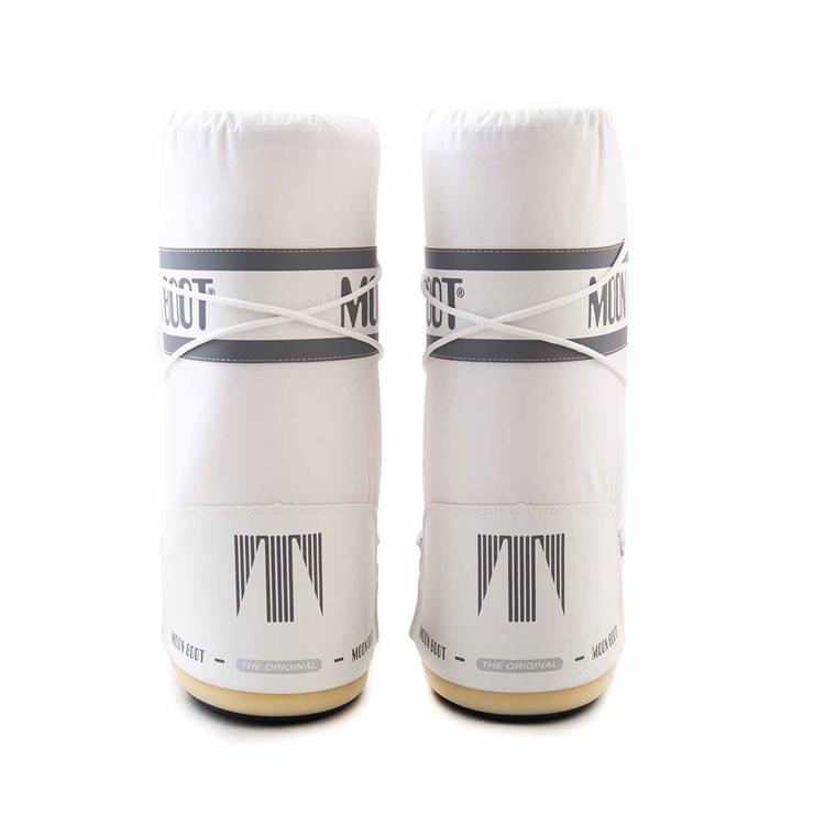 Moonboot Kadın Dolgu Taban Beyaz Kar Botu Çizme