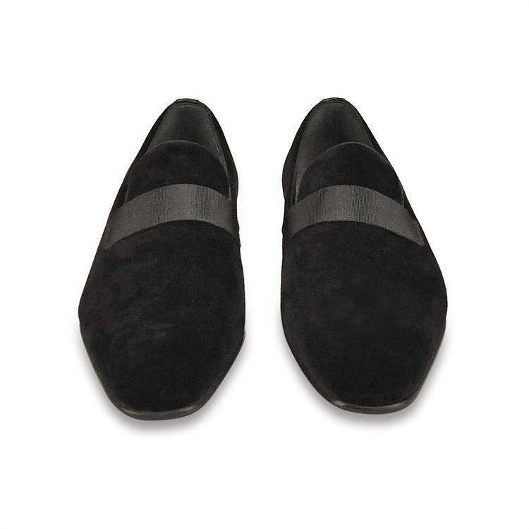 Moreschi Erkek Süet Kösele Taban Siyah Süet Klasik Ayakkabı