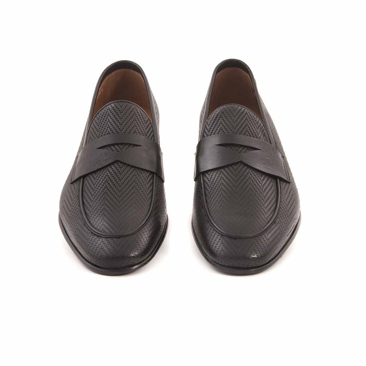 Moreschi Erkek Hakiki Deri Siyah Klasik Ayakkabı