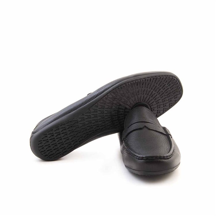 Moreschi Erkek Hakiki Deri Kösele Taban Siyah Klasik Ayakkabı