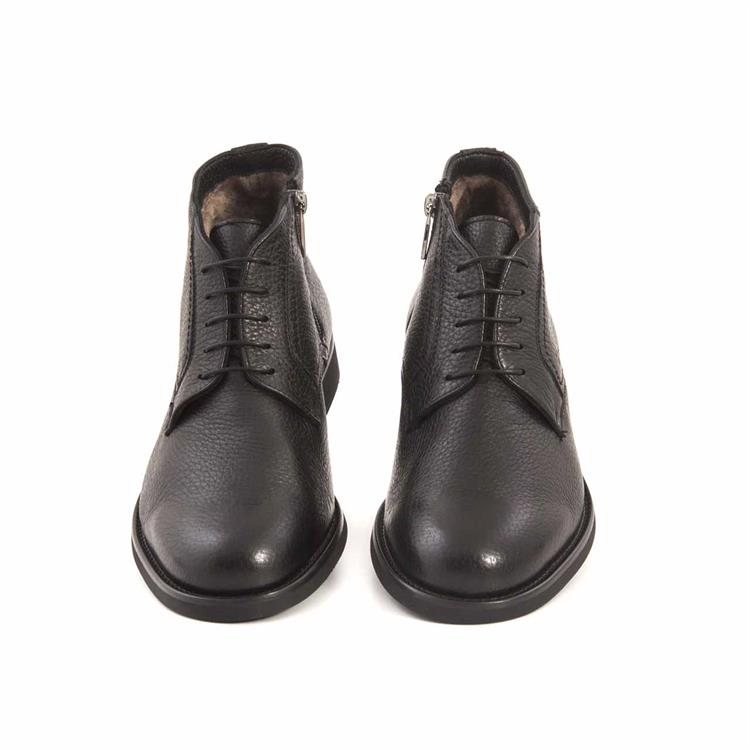 Moreschi Erkek Hakiki Deri Eva Taban Siyah Bot 