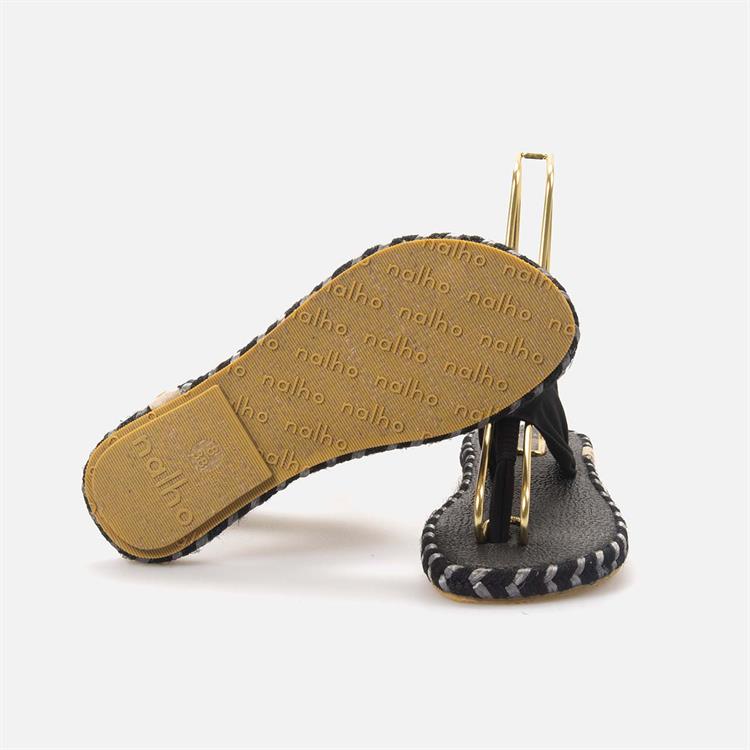 Nalho Kadın Siyah Sandalet Terlik