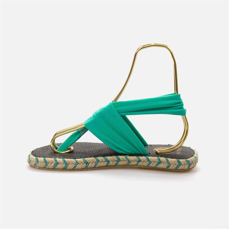 Nalho Kadın Turquoise Sandalet Terlik