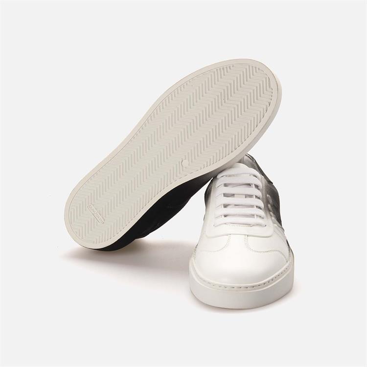 No21 Kadın Hakiki Deri Kauçuk Taban Siyah Spor & Sneaker Ayakkabı