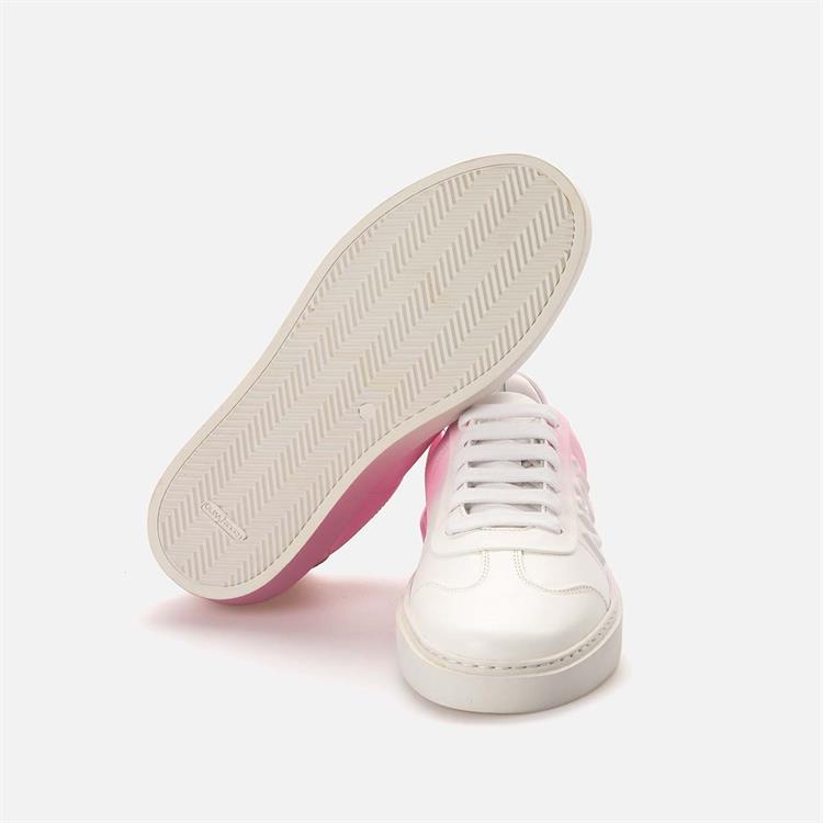 No21 Kadın Hakiki Deri Kauçuk Taban Pembe Spor & Sneaker Ayakkabı