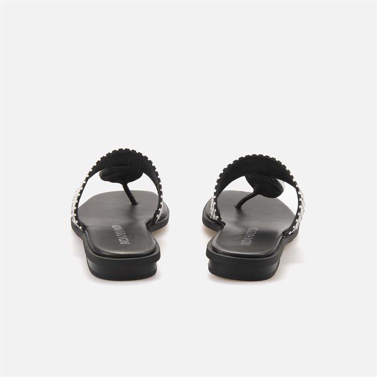 Noa Harmon Kadın Siyah - Beyaz Terlik Terlik