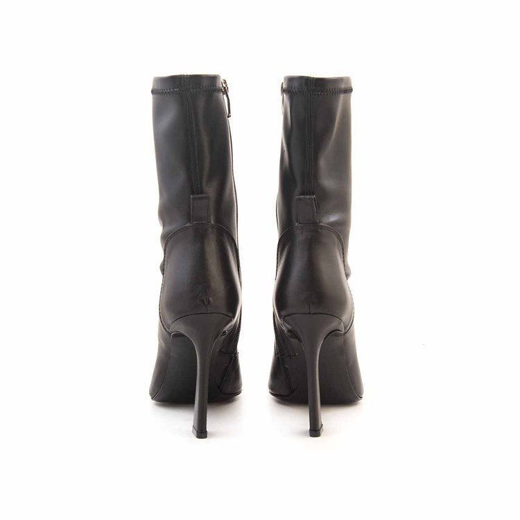 Mocassini Kadın Hakiki Deri Microlight Taban Siyah Günlük Bot