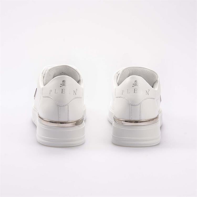 Philipp Plein Erkek Hakiki Deri Beyaz Spor & Sneaker Ayakkabı