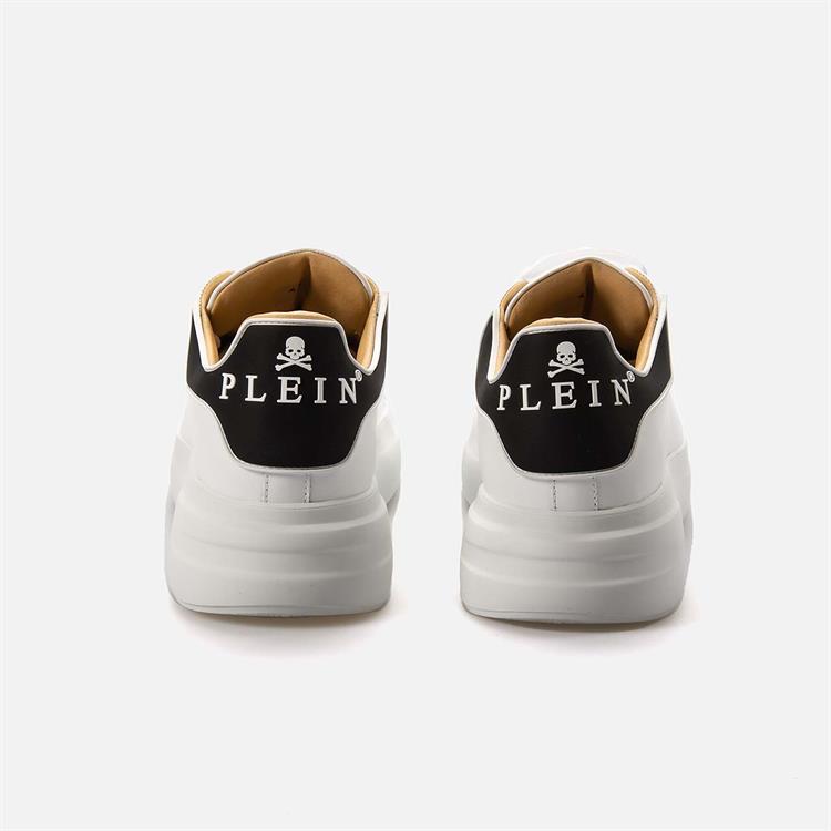 Philipp Plein Erkek Hakiki Deri Beyaz Spor & Sneaker Ayakkabı