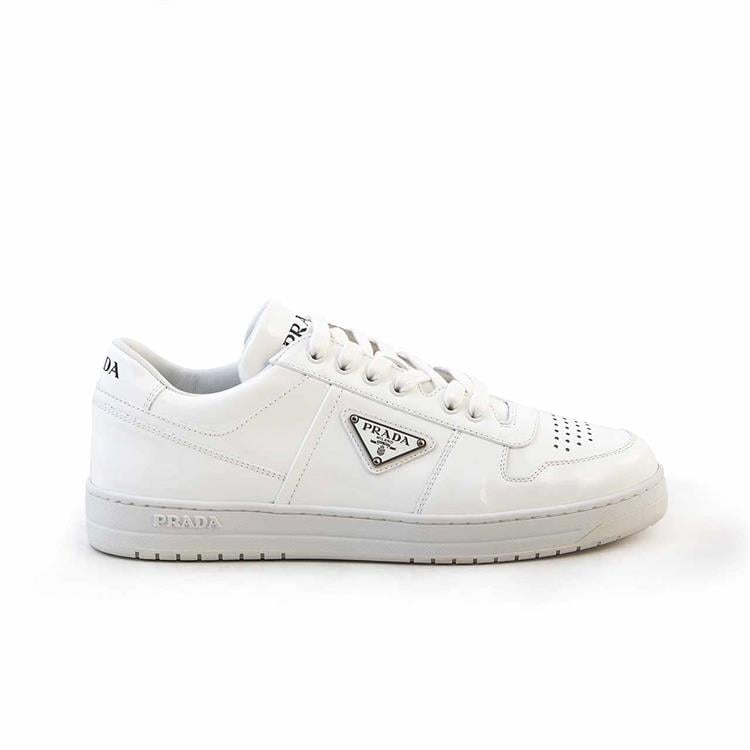 Prada Erkek Hakiki Deri Beyaz Günlük Ayakkabı