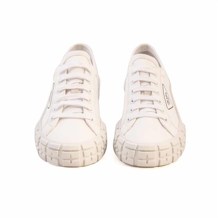 Prada Erkek Hakiki Deri Beyaz Günlük Ayakkabı